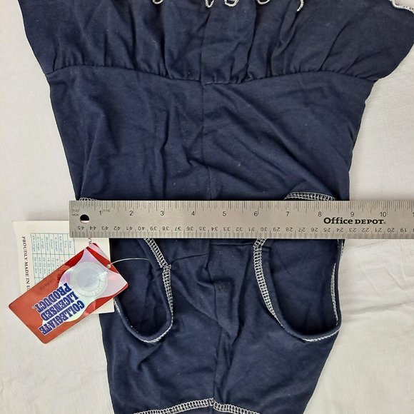 Pennsylvania Penn Quakers Dog Pet Dress Navy Size Large - Picture 8 of 8